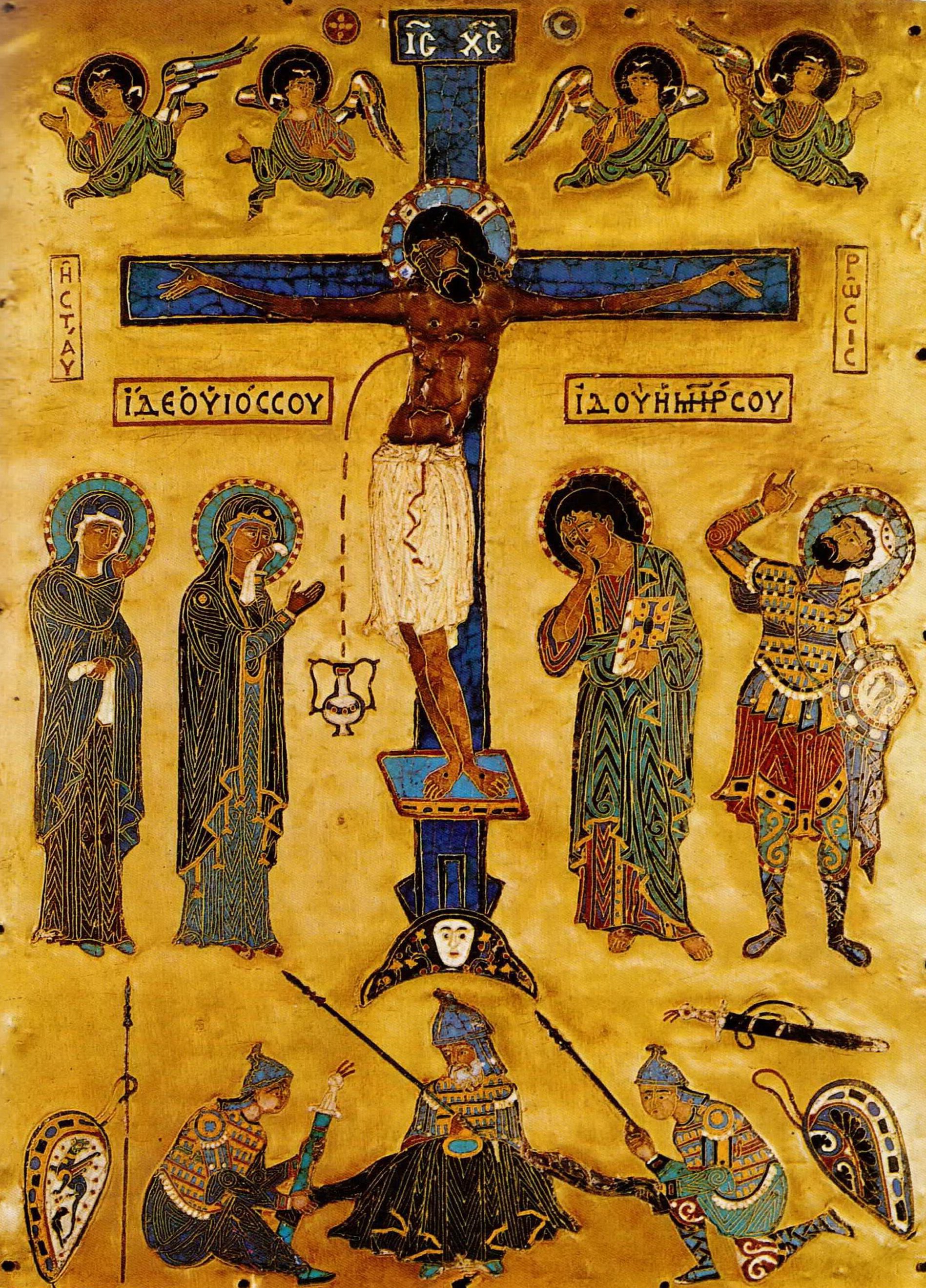 византийская икона в виде "золотой доски" (Goldene Tafel)