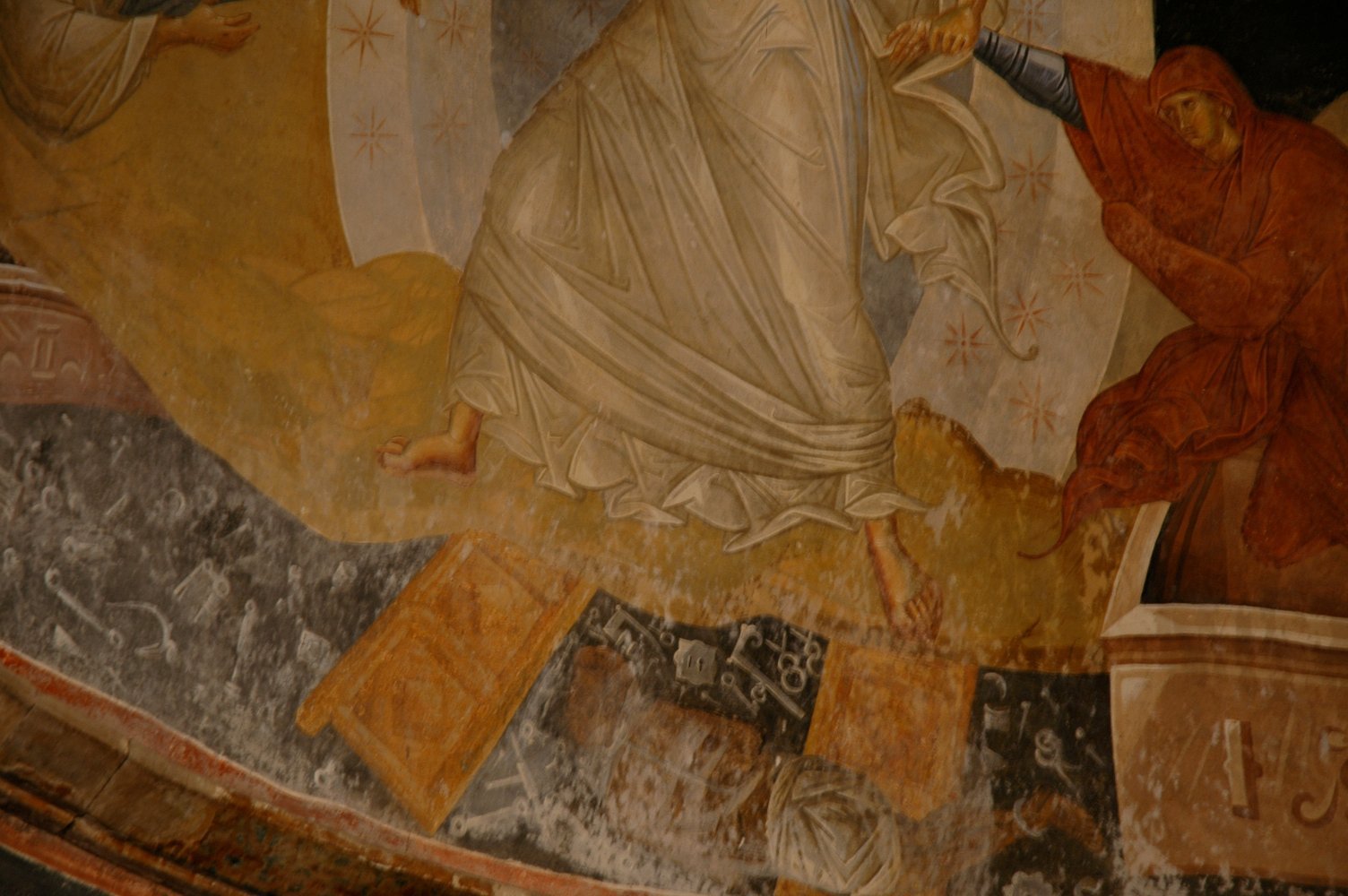 Фреска монастыря Хора