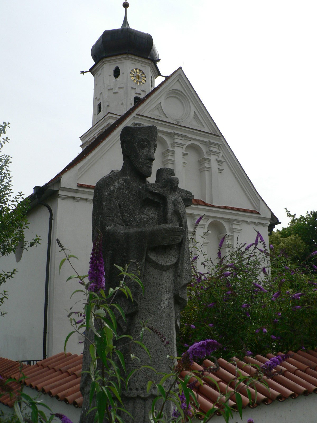 Церковь св. Непомука, где был крещён Хайдеггер